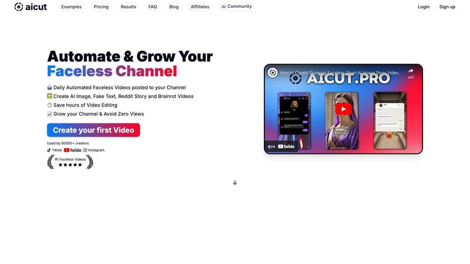 Free Aicut AI Tool image