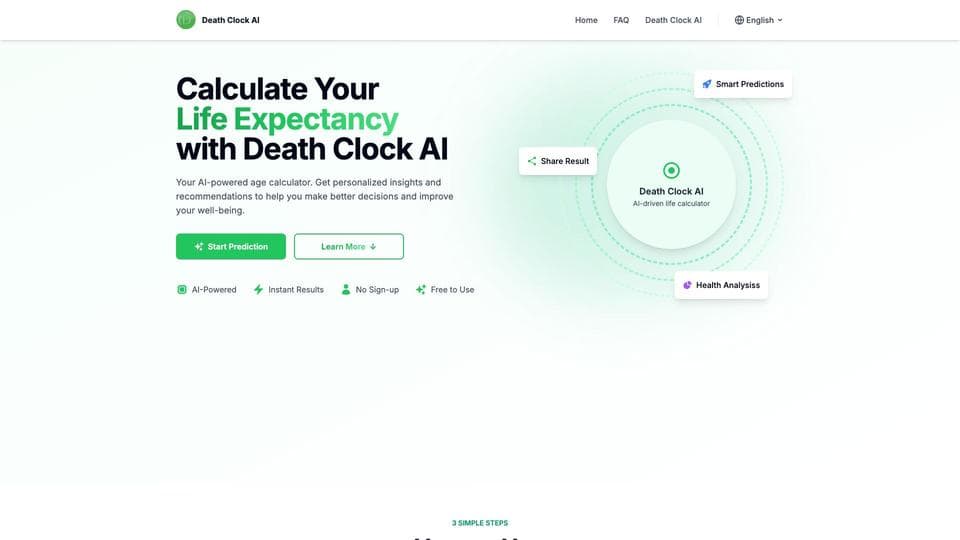 Free Death Clock AI AI Tool image