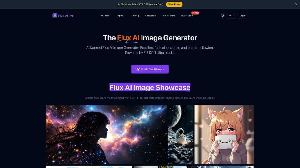 Free Flux AI Pro AI Tool image