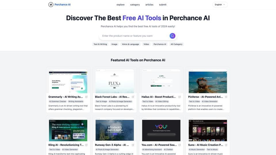 Free Perchance AI AI Tool image