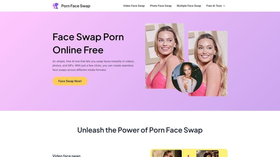 Free Porn Face Swap AI Tool image